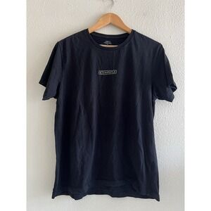 Chipotle 100% Organic Cotton Employee Shirt Size Medium Back Printed Neutral Fan